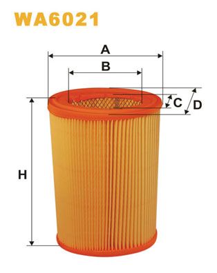 WIX FILTERS Õhufilter WA6021
